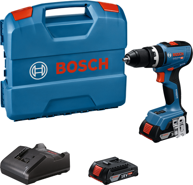 ชุดสว่านไร้สาย Bosch GSB 18V-65 พร้อมแบตเตอรี่ 18V