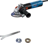 เครื่องเจียรไฟฟ้า Bosch GWS 20-125 พร้อมอุปกรณ์เสริม.