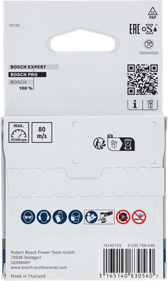 PRO Stainless Steel and Metal ใบตัดเหล็กสแตนเลส Bosch PRO 76x1x10มม.