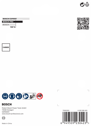 ชุดมีดไสไม้ Bosch PRO 4 ชิ้น.