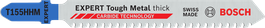 ใบเลื่อยจิ๊กซอว์ Bosch EXPERT Tough Metal T155HHM สำหรับโลหะหนา.