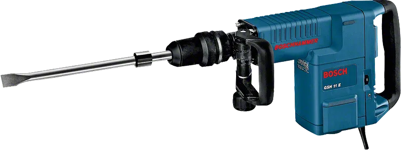 สว่านกระแทก Bosch GSH 11 E พร้อมหัวสกัดสิ่ว.