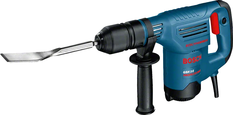 สว่านเจาะทำลาย Bosch GSH 3 E พร้อมระบบ SDS plus.