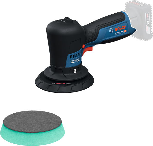เครื่องขัดแบบสุ่มวงโคจรไร้สาย Bosch GPX 12V-125