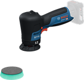 เครื่องขัดไร้สาย Bosch GPX 12V-77 พร้อมแผ่นโฟม.