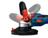 เครื่องเจียร์คอนกรีต Bosch GBR 18V-15 S พร้อมด้ามจับปรับได้.