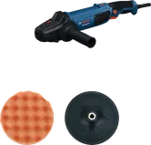 เครื่องขัด Bosch GPO 11-180 พร้อมแผ่นขัดและแผ่นรอง.