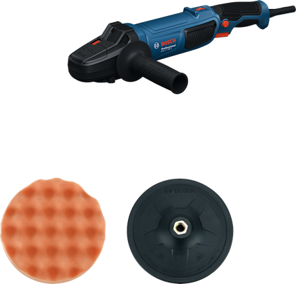 GPO 11-180 S เครื่องขัด Bosch GPO 11-180 พร้อมแผ่นขัดและแผ่นรอง