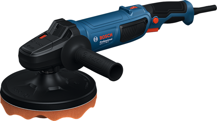GPO 11-180 S เครื่องขัดเงา Bosch GPO 11-180 S พร้อมด้ามจับที่ถูกหลักสรีรศาสตร์