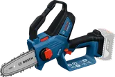 เครื่องเลื่อยตัดกิ่งไม้ไร้สาย Bosch GKE 18V-15 สำหรับการตัดกิ่งไม้อย่างรวดเร็ว.