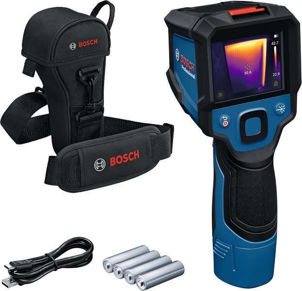 กล้องถ่ายภาพความร้อน Bosch GTC 12V-450 พร้อมเคสและแบตเตอรี่