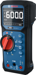 มัลติมิเตอร์ดิจิทัล Bosch GDM 600-15 แสดงค่า 600 โวลต์