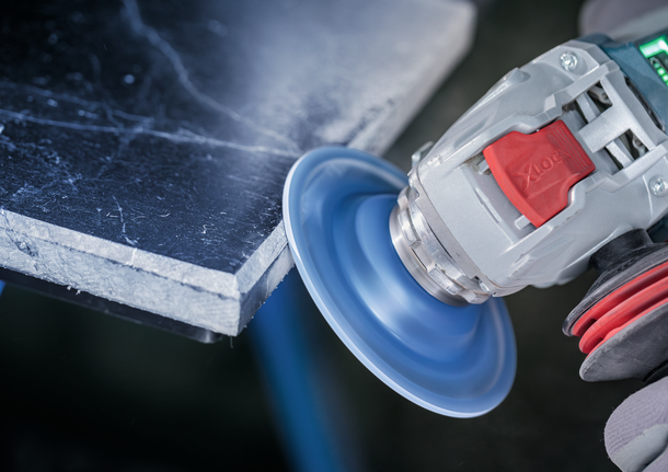ใบเจียรเพชร Bosch X-LOCK สำหรับการตกแต่งขอบกระเบื้อง.