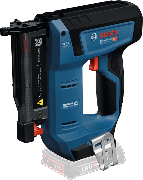 เครื่องยิงตะปูไม้ไร้สาย Bosch GNH 18V-35 พร้อมมอเตอร์ไร้แปรงถ่าน.
