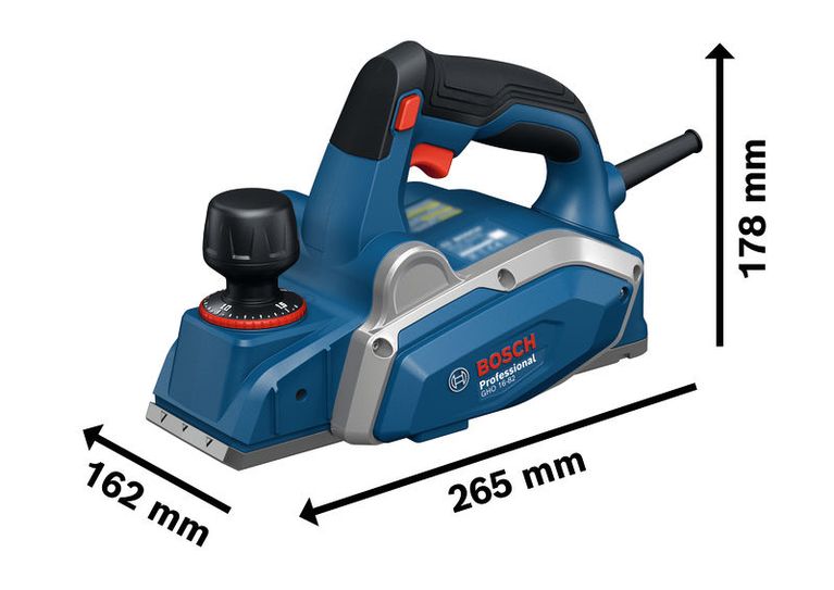 เครื่องไสไม้ Bosch GHO 16-82 ขนาดกะทัดรัด.