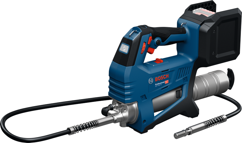 ปืนจารบีไร้สาย Bosch GFP 18V-10 พร้อมสายยางต่อ.