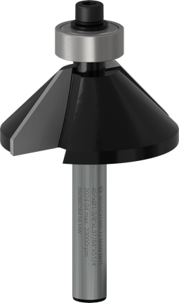 ดอกกัด Bosch PRO Router Bit มุมเอียง 45 องศา 1/4 นิ้ว.