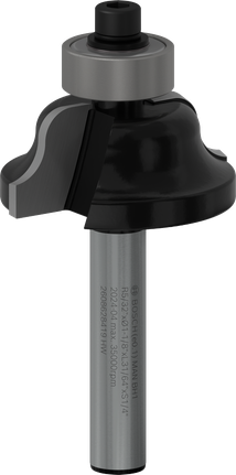 Bosch PRO ดอกเราเตอร์ Roman Ogee ก้าน 1/4 นิ้ว