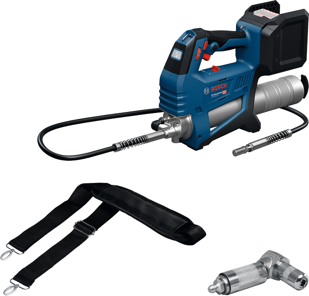 ปืนจารบีไร้สาย Bosch GFP 18V-10 พร้อมสายคล้อง.