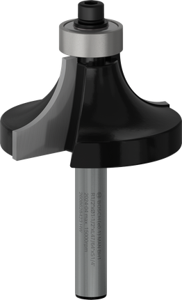 ดอกกัด Bosch PRO Router Bit ปัดเศษ R 1/2" แกน 1/4.