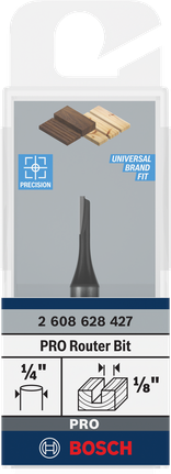 ดอกกัดตรง Bosch PRO 1/8″.