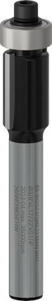 ดอกกัดเราเตอร์ Bosch PRO พร้อมลูกปืนด้านล่างแบบเรียบ 3/8 นิ้ว.