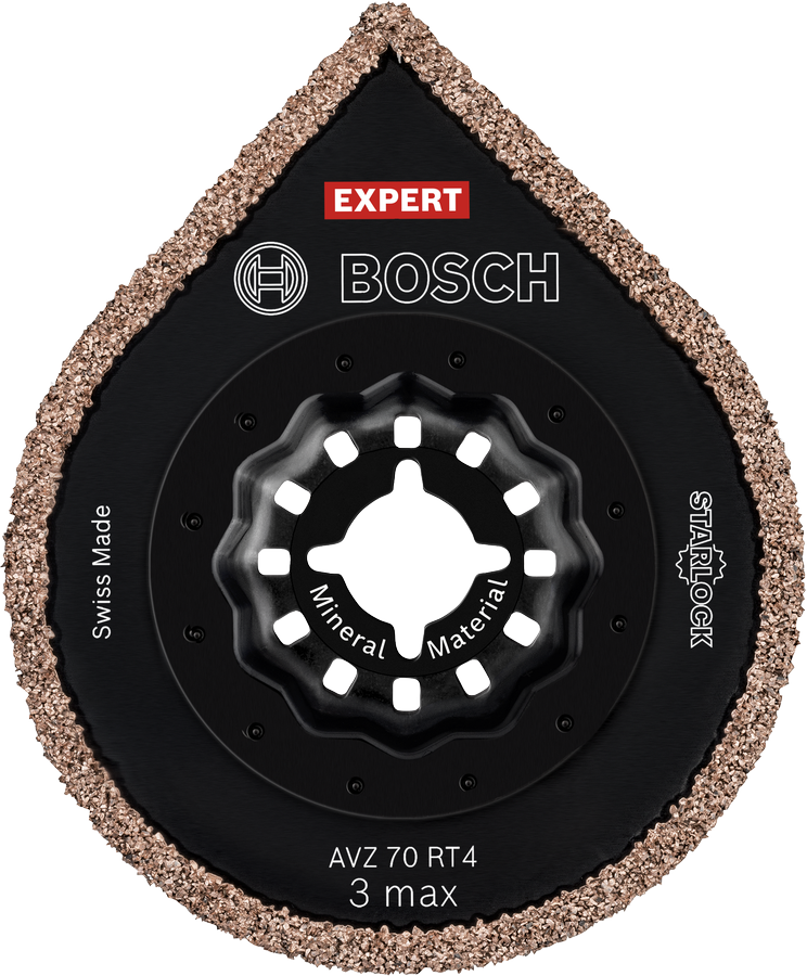 แผ่นปาดปูน Bosch EXPERT AVZ 70 RT4 ขอบคาร์ไบด์