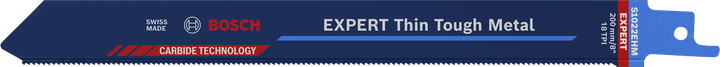 ใบเลื่อยตัดโลหะแบบลูกสูบ Bosch EXPERT Thin Tough Metal S 1022 EHM.