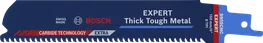 ใบเลื่อยตัดโลหะแบบลูกสูบ Bosch EXPERT Thick Tough Metal S 955 CHC.