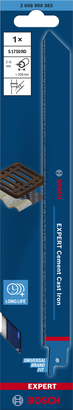 EXPERT Cement Cast Iron S1750RD ใบเลื่อยตัดเหล็ก Bosch EXPERT Cement Cast Iron S 1750 RD.