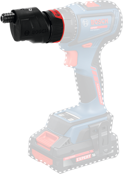 อะแดปเตอร์ Bosch GFA 18-E FlexiClick สำหรับสว่านไร้สาย