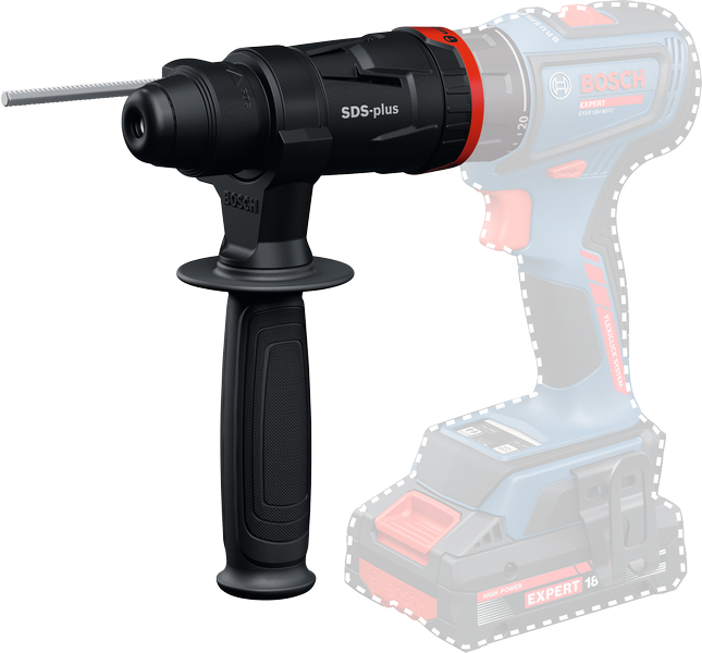 อะแดปเตอร์ Bosch GFA 18-H FlexiClick SDS-plus