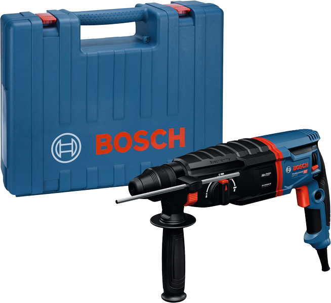 สว่านโรตารี่ Bosch GBH 2-26 พร้อมกระเป๋าใส่เครื่องมือ.