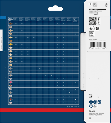 ใบเลื่อยวงเดือนเหล็ก Bosch EXPERT 184 x 2/1.6 x 20 มม. T48.