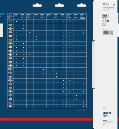 ใบเลื่อยวงเดือนเหล็ก Bosch EXPERT 355 x 2.6/2.2 x 25.4 มม. T90.
