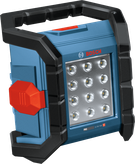 ไฟส่องสว่างหน้างานไร้สาย Bosch GLI18V-1500 พร้อมแผง LED.
