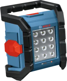 ไฟส่องสว่างหน้างานไร้สาย Bosch GLI18V-1500 พร้อมแผง LED.