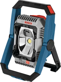 ไฟส่องสว่างไซต์งานไร้สาย Bosch GLI18V-3000 ขาตั้งปรับได้.