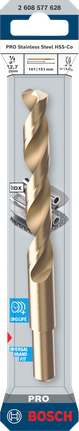 ดอกสว่านเกลียว Bosch PRO สแตนเลสสตีล HSS-Co ขนาด 12.7 มม.