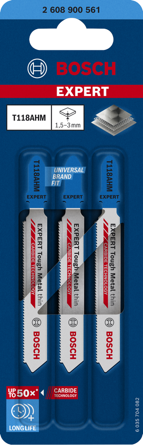EXPERT Tough Metal thin T118AHM