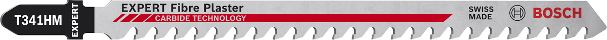 ใบเลื่อยจิ๊กซอคาร์ไบด์ Bosch EXPERT Fiber Plaster T 341 HM.