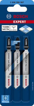 EXPERT Soft Tile clean T150RD ใบเลื่อยจิ๊กซอว์เพชร Bosch EXPERT Soft Tile Clean T150RD.