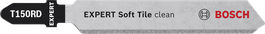ใบเลื่อยจิ๊กซอว์เพชร Bosch EXPERT Soft Tile Clean T150RD.
