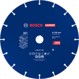 ใบตัดคาร์ไบด์ Bosch EXPERT Multi Material 230 มม.