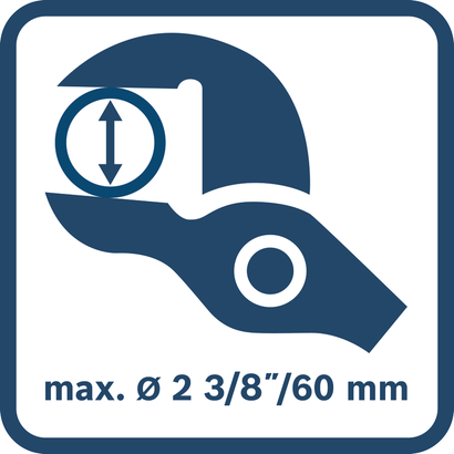 ประแจขันท่อหัวฉากสุขภัณฑ์ 45° 420 มม. Professional