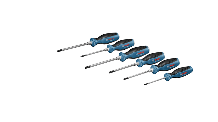 ชุดไขควง SL/PH 6 ชิ้น Professional