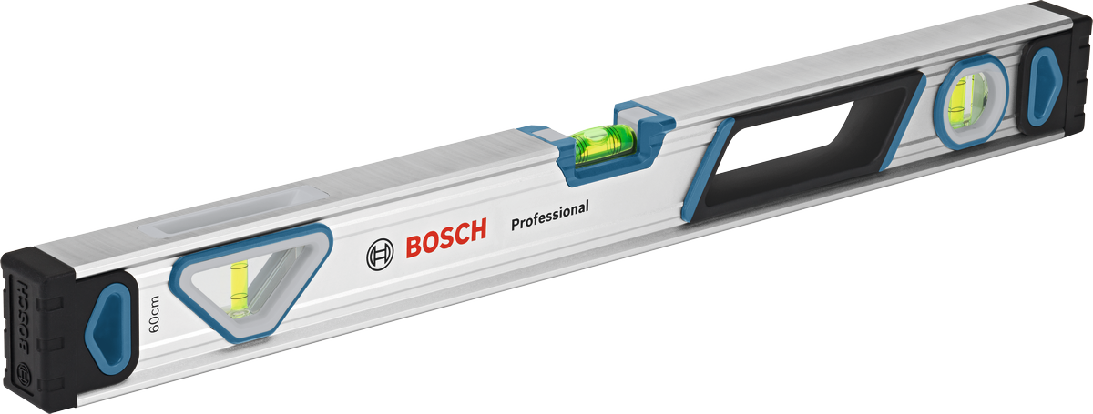 ระดับน้ำแบบกล่องอลูมิเนียม Bosch ขนาด 60 ซม. ความแม่นยำสูง