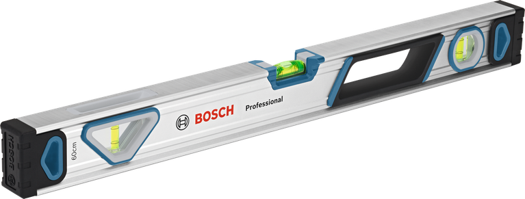 ระดับน้ำแบบกล่องอลูมิเนียม Bosch ขนาด 60 ซม. ความแม่นยำสูง