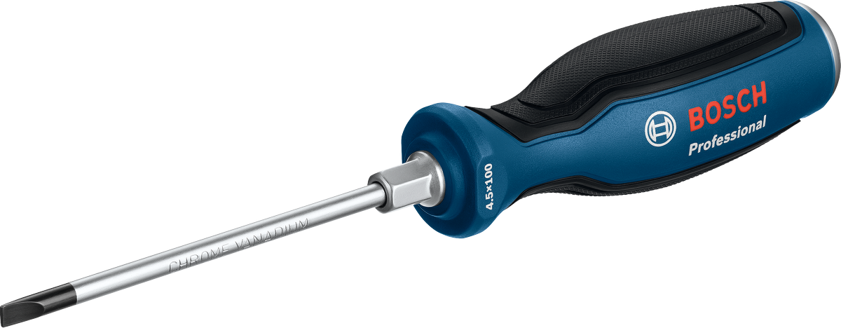 ไขควง Bosch SL4.5x100 ทำจากเหล็กโครมวานาเดียม