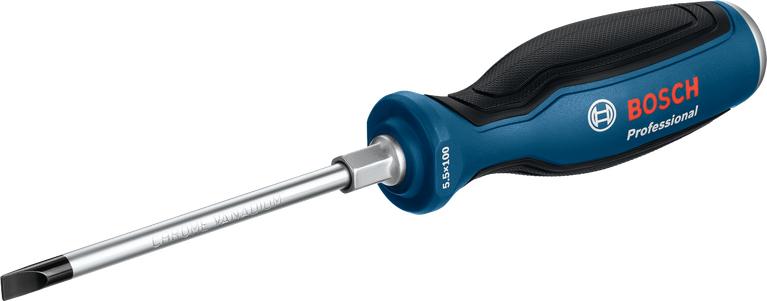 ไขควง Bosch SL5.5x100 ทำจากเหล็กโครมวานาเดียม
